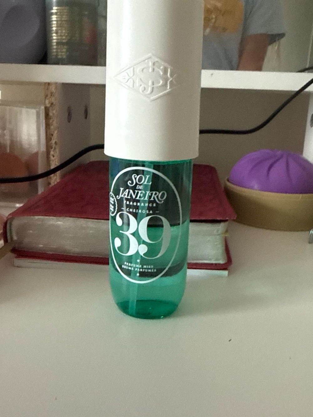 Sol de Janeiro 39 Fragrance Mist - Teal and White Bottle